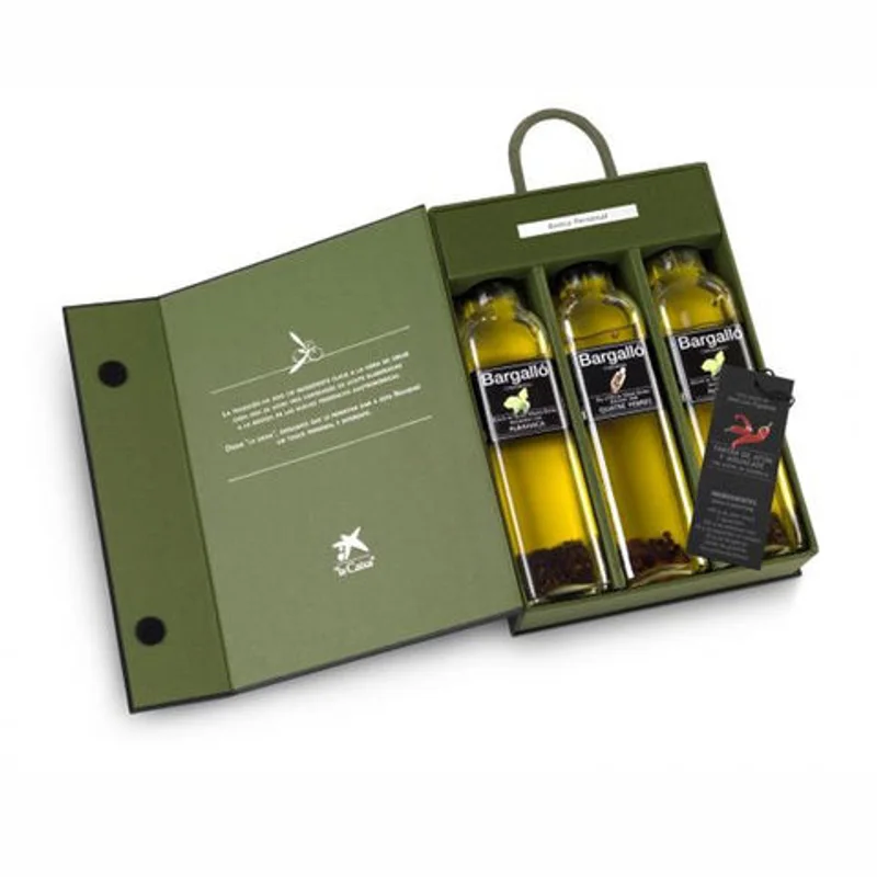 Luxury Customized Olive Oil Bottles Gift Packaging Boxes for Olive Oil Bottles packaging reference