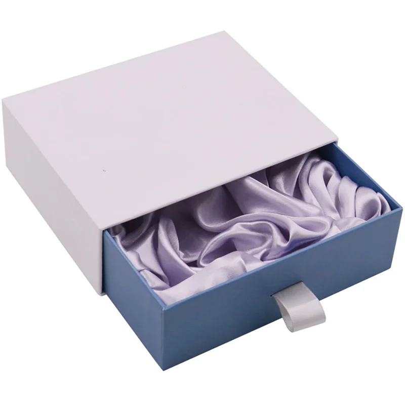 Wholesale Custom Logo Jewellery Packaging Ring Earring Necklace Bracelet Cardboard Paper Jewelry Slide Drawer Box packaging reference