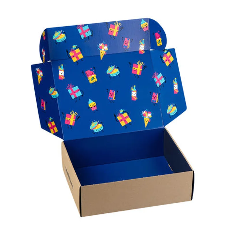 Personnalisable Custom Size Large E-commerce Shipping Packaging Box for E-commerce Shipping packaging reference