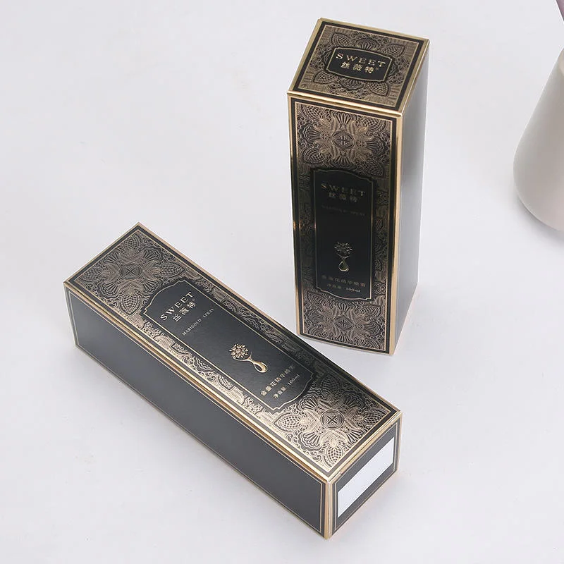 Black Blue Unique Matte Personalized Eyelash and Fancy Lip Gloss Bottles and Boxes Custom Logo for Lip Gloss packaging reference