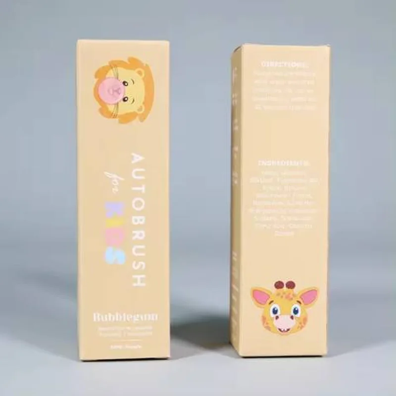 Hot Sales Paper Packing Boxes Small Cartoon Toothpaste Paper Boxes Wholesale Custom logo With 5-7 Days for Skincare Box packaging reference