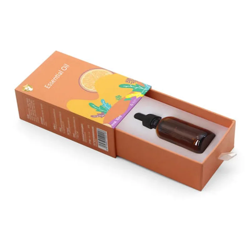 Custom Paper Cardboard Emballage Essential Oil Hair Oil Bottle Gift Box Packaging for Essential Oils packaging reference