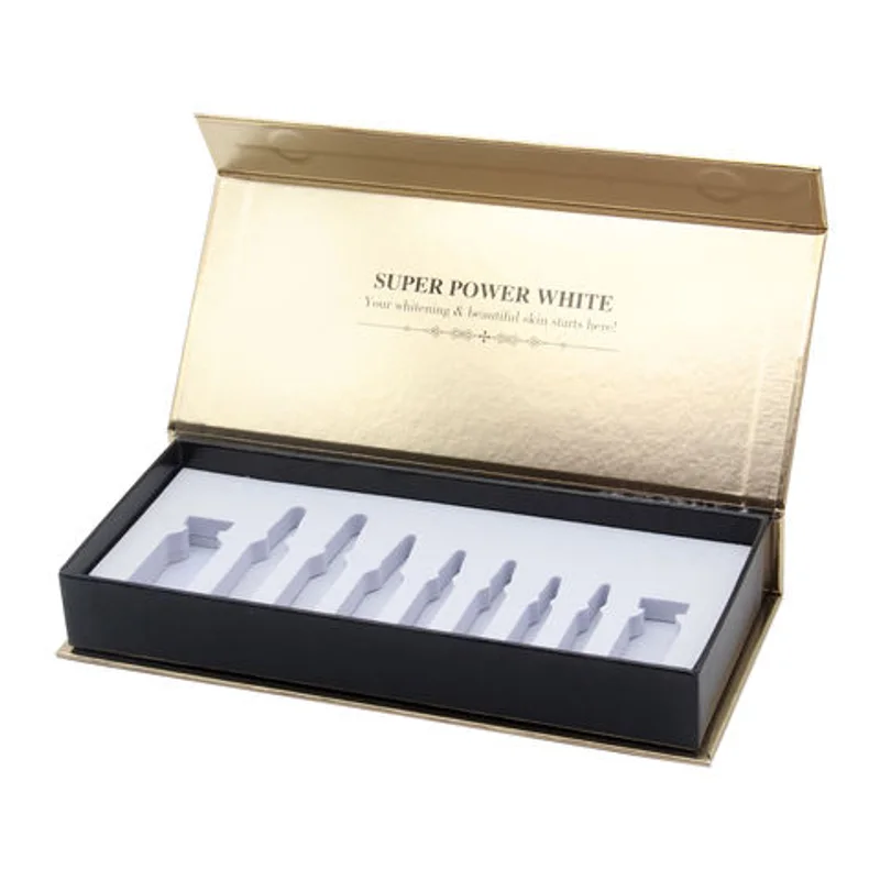 Luxury Custom Rigid Paper 3ml Vial Packaging Boxes for 3ml Vials Ampoule packaging reference