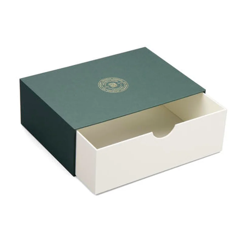 Custom Private Label Embossed Paper logo Slide Out Jewelry Perfume Product Gift Box Packaging packaging reference