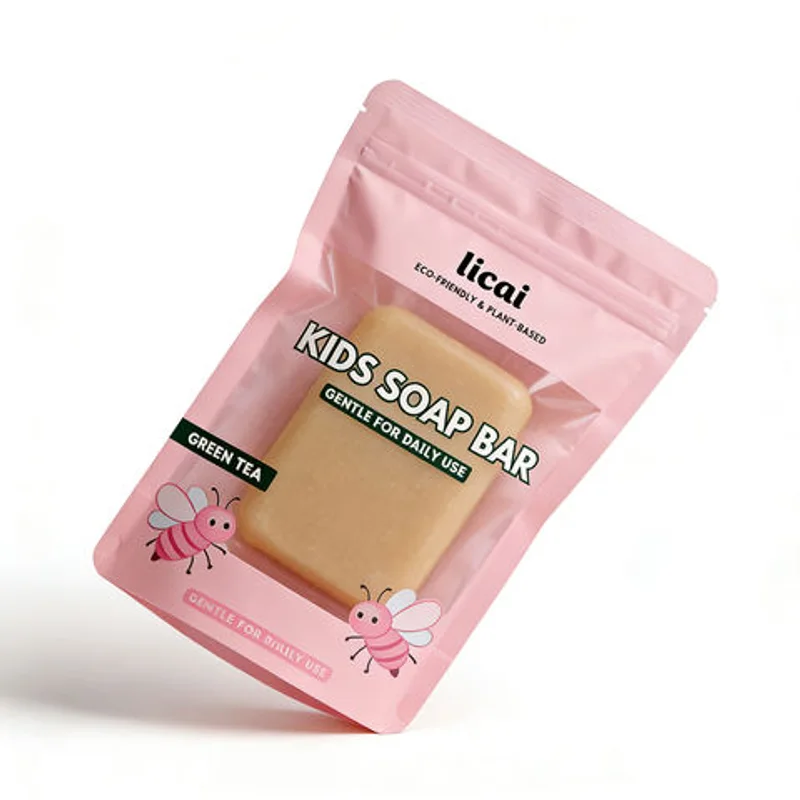 Custom logo Luxury Solid bar Soap Plastic Packaging Bag for Soap packaging reference